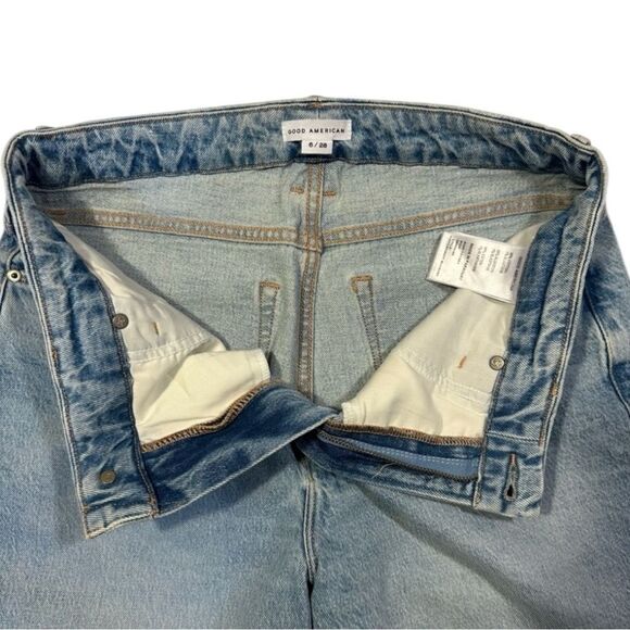 GOOD GIRLFRIEND HIGH WAIST STRAIGHT LEG JEANS IN BLUE683 - Picture 4 of 8